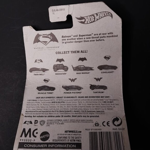 2016 Hot Wheels Batman VS Superman 1/7 Twin Mill - Picture 6 of 6